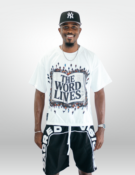 THE WORLD LIVES TEE