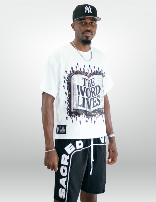 THE WORLD LIVES TEE